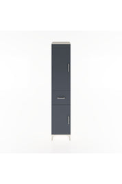 Hyperion Dolap 4 Raflı Tek Çekmeceli 2 Kapaklı 44x44x221 Aytaşı-Antrasit