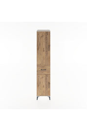 Hyperion Dolap 4 Raflı Tek Çekmeceli 2 Kapaklı 44x44x221 Aytaşı-Çam