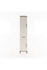 Hyperion Dolap 4 Raflı Tek Çekmeceli 2 Kapaklı 44x44x221