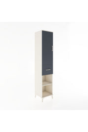Hyperion Dolap 4 Raflı Tek Çekmeceli Tek Kapaklı 44x44x221 - S61M205V2B