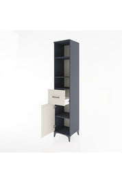 Hyperion Dolap 4 Raflı Tek Çekmeceli Tek Kapaklı 44x44x221 - S61M206V4B