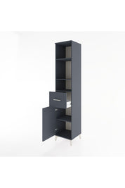 Hyperion Dolap 4 Raflı Tek Çekmeceli Tek Kapaklı 44x44x221 - S61M206V5B