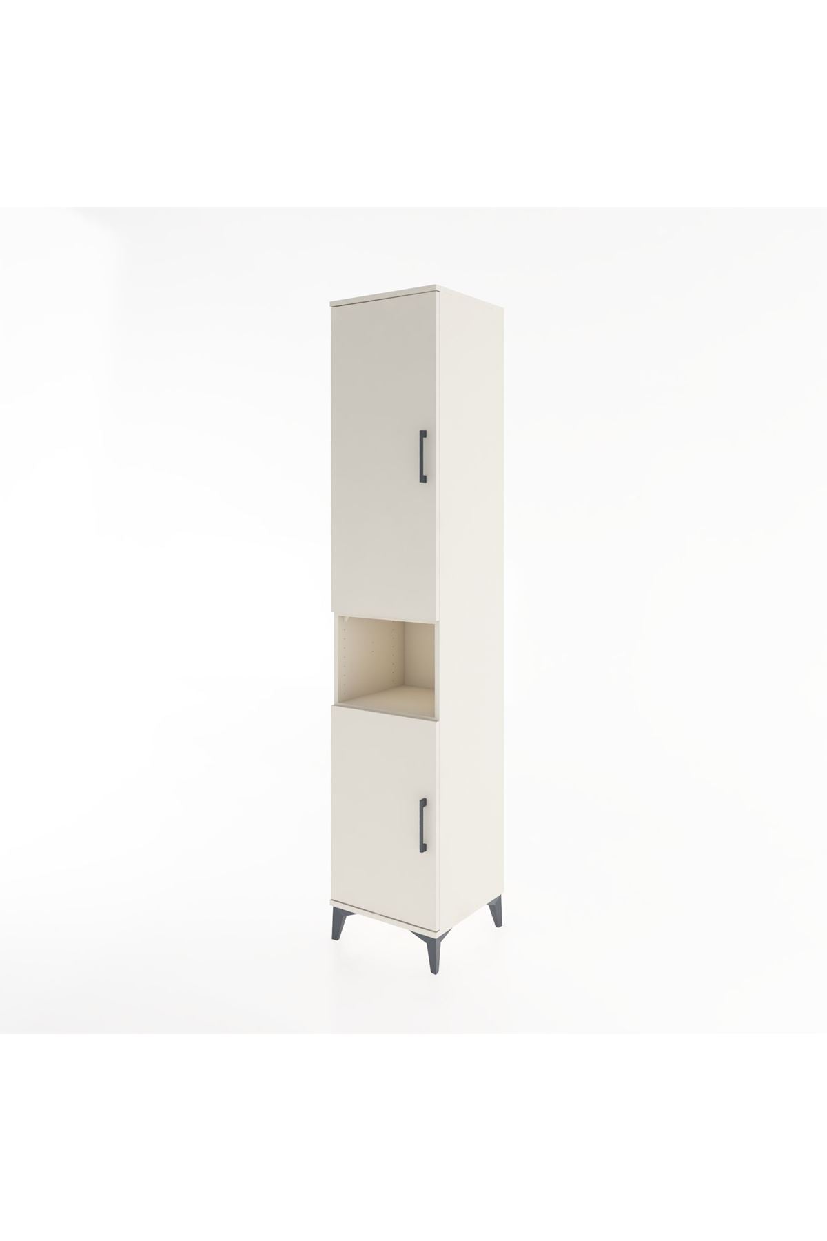 Hyperion Dolap 4 Raflı 2 Kapaklı Tek Askılı 44x44x221 - S61M207V1B