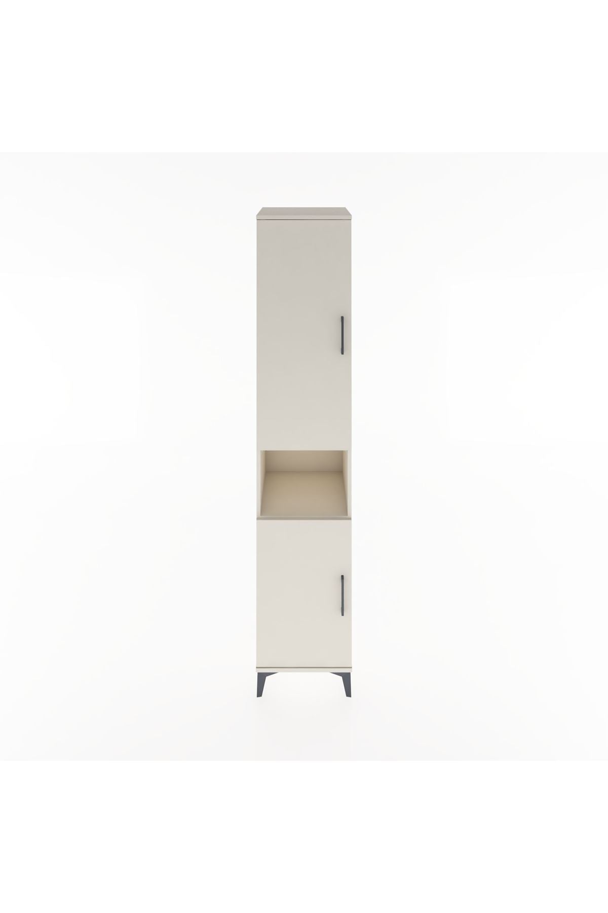 Hyperion Dolap 4 Raflı 2 Kapaklı Tek Askılı 44x44x221 - S61M207V1B