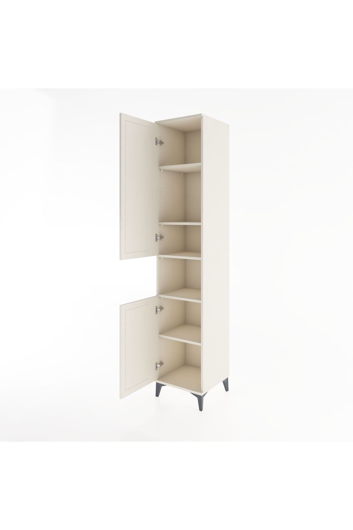 Hyperion Dolap 5 Raflı 2 Kapaklı 44x44x221 - S61M209V1B