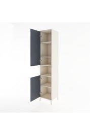 Hyperion Dolap 5 Raflı 2 Kapaklı 44x44x221 - S61M209V2B