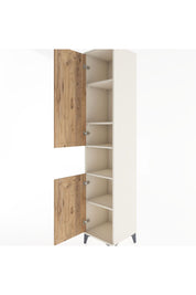 Hyperion Dolap 5 Raflı 2 Kapaklı 44x44x221 - S61M209V3B