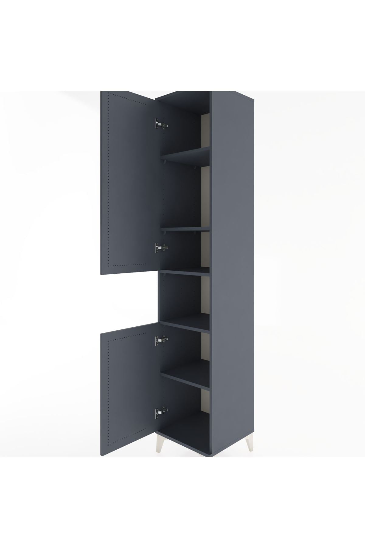 Hyperion Dolap 5 Raflı 2 Kapaklı 44x44x221 - S61M209V5B
