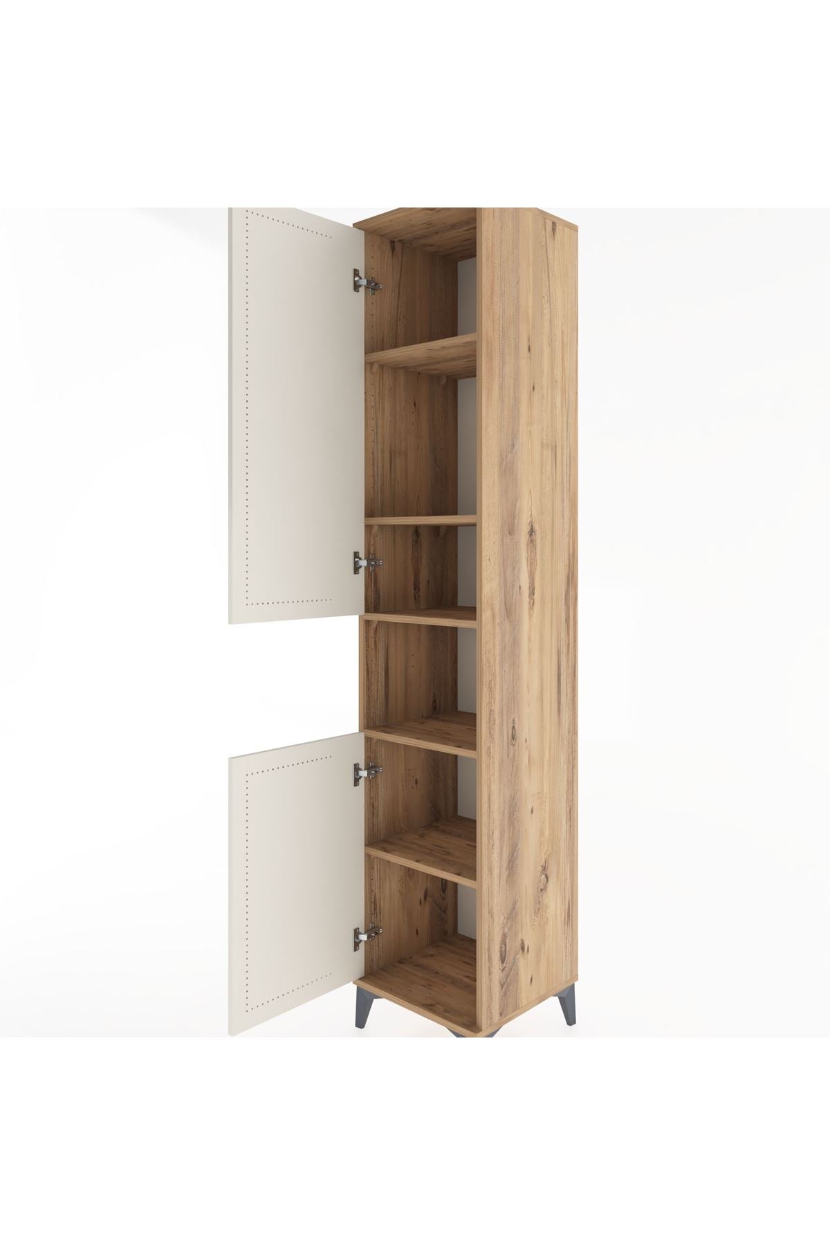 Hyperion Dolap 5 Raflı 2 Kapaklı 44x44x221 - S61M209V7B