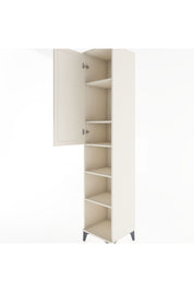 Hyperion Dolap 5 Raflı Tek Kapaklı 44x44x221 - S61M210V1B