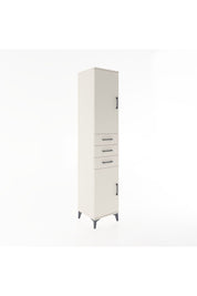 Hyperion Dolap 4 Raflı 3 Çekmeceli 2 Kapaklı 44x44x221 Aytaşı-Aytaşı