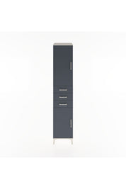 Hyperion Dolap 4 Raflı 3 Çekmeceli 2 Kapaklı 44x44x221 Aytaşı-Antrasit