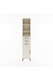 Hyperion Dolap 4 Raflı 3 Çekmeceli Tek Kapaklı 44x44x221 Aytaşı-Aytaşı