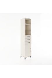 Hyperion Dolap 4 Raflı 3 Çekmeceli Tek Kapaklı 44x44x221 Aytaşı-Aytaşı