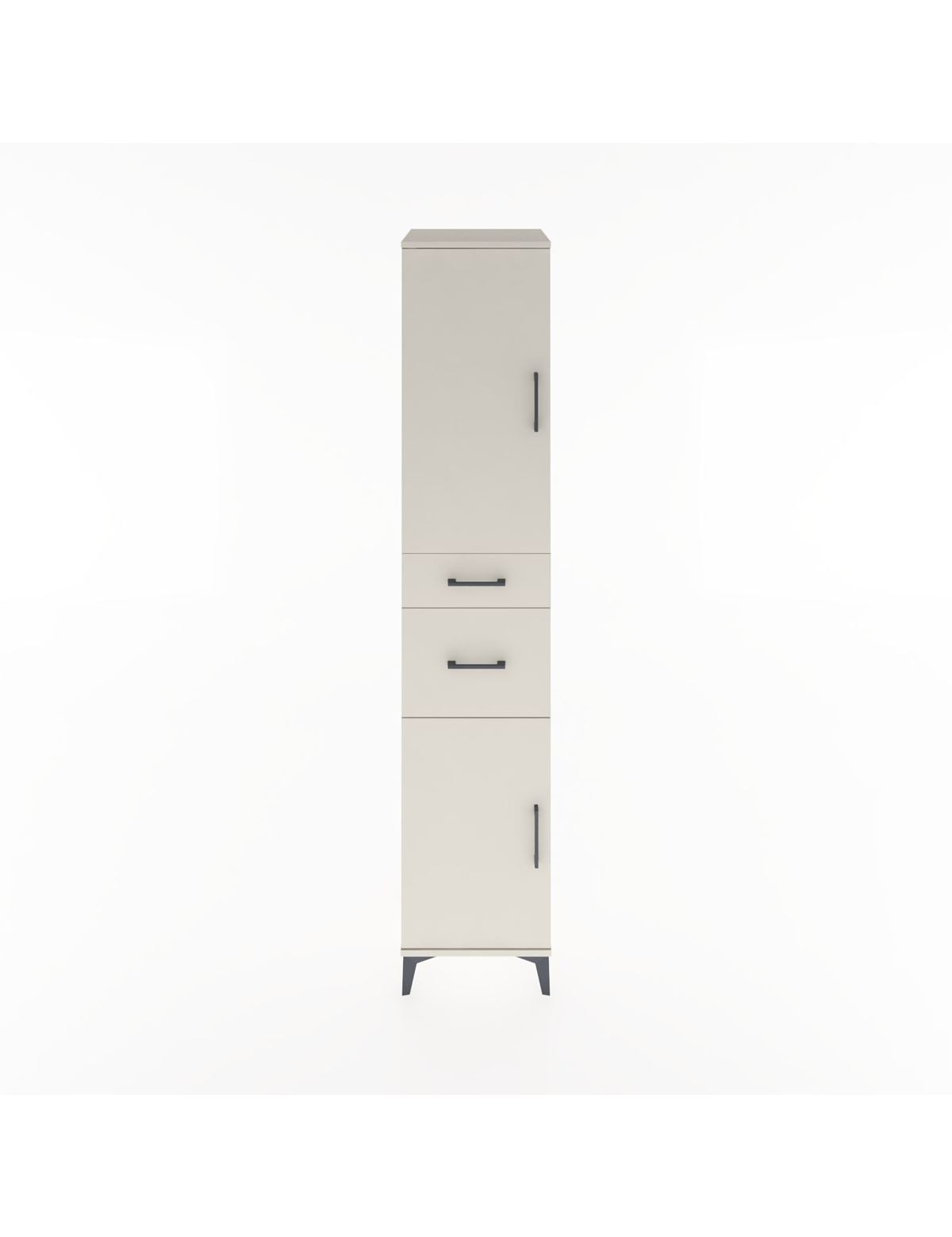 Hyperion Dolap 4 Raflı 2 Çekmeceli 2 Kapaklı 44x44x221 Aytaşı-Aytaşı