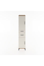 Hyperion Dolap 4 Raflı 2 Çekmeceli 2 Kapaklı 44x44x221 Çam-Aytaşı