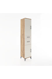 Hyperion Dolap 4 Raflı 2 Çekmeceli 2 Kapaklı 44x44x221 Çam-Aytaşı