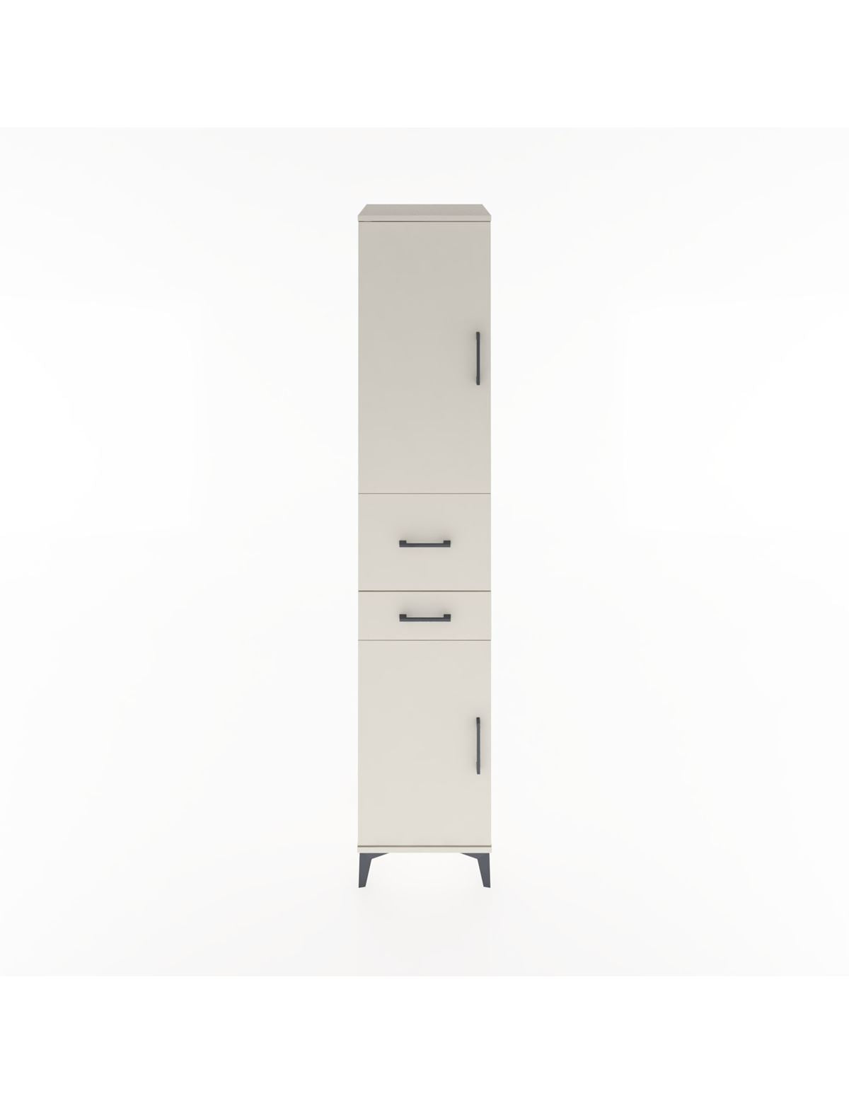 Hyperion Dolap 4 Raflı 2 Çekmeceli 2 Kapaklı 44x44x221 Aytaşı-Aytaşı
