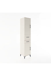 Hyperion Dolap 4 Raflı 2 Çekmeceli 2 Kapaklı 44x44x221 Aytaşı-Aytaşı
