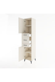 Hyperion Dolap 3 Raflı 3 Çekmeceli 2 Kapaklı 44x44x221 Aytaşı-Aytaşı