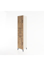 Hyperion Dolap 3 Raflı 3 Çekmeceli 2 Kapaklı 44x44x221 Aytaşı-Çam