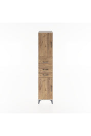 Hyperion Dolap 3 Raflı 3 Çekmeceli 2 Kapaklı 44x44x221 Aytaşı-Çam