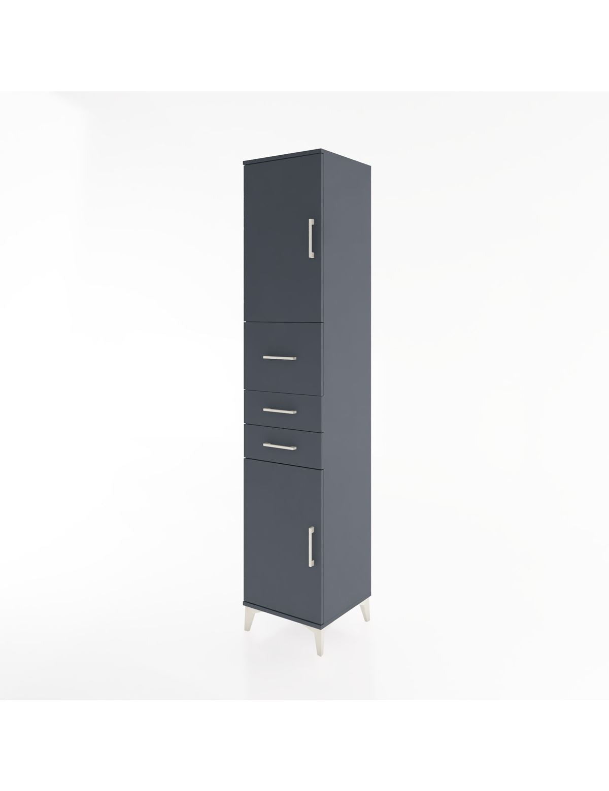 Hyperion Dolap 3 Raflı 3 Çekmeceli 2 Kapaklı 44x44x221 - S61M227V5B