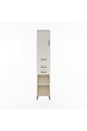 Hyperion Dolap 3 Raflı 3 Çekmeceli Tek Kapaklı 44x44x221 Aytaşı-Aytaşı