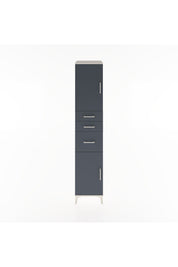 Hyperion Dolap 3 Raflı 3 Çekmeceli 2 Kapaklı 44x44x221 Aytaşı-Antrasit