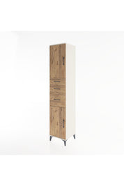 Hyperion Dolap 3 Raflı 3 Çekmeceli 2 Kapaklı 44x44x221 Aytaşı-Çam