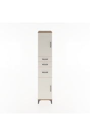 Hyperion Dolap 3 Raflı 3 Çekmeceli 2 Kapaklı 44x44x221 Çam-Aytaşı