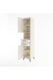 Hyperion Dolap 4 Raflı 2 Çekmeceli 2 Kapaklı 44x44x221 Aytaşı-Aytaşı