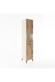 Hyperion Dolap 4 Raflı 2 Çekmeceli 2 Kapaklı 44x44x221 Aytaşı-Çam