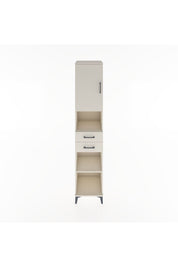 Hyperion Dolap 4 Raflı 2 Çekmeceli Tek Kapaklı 44x44x221 - S61M234V1B