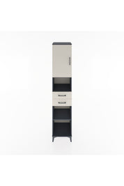 Hyperion Dolap 4 Raflı 2 Çekmeceli Tek Kapaklı 44x44x221 - S61M234V4B