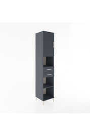 Hyperion Dolap 4 Raflı 2 Çekmeceli Tek Kapaklı 44x44x221 - S61M234V5B