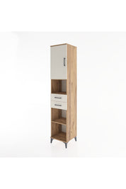 Hyperion Dolap 4 Raflı 2 Çekmeceli Tek Kapaklı 44x44x221 - S61M234V7B