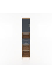 Hyperion Dolap 4 Raflı 2 Çekmeceli Tek Kapaklı 44x44x221 - S61M234V8B