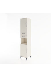 Hyperion Dolap 4 Raflı 2 Çekmeceli 2 Kapaklı 44x44x221 Aytaşı-Aytaşı