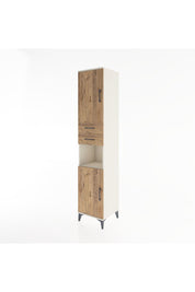 Hyperion Dolap 4 Raflı 2 Çekmeceli 2 Kapaklı 44x44x221 Aytaşı-Çam