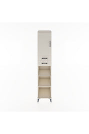 Hyperion Dolap 4 Raflı 2 Çekmeceli Tek Kapaklı 44x44x221 - S61M237V1B