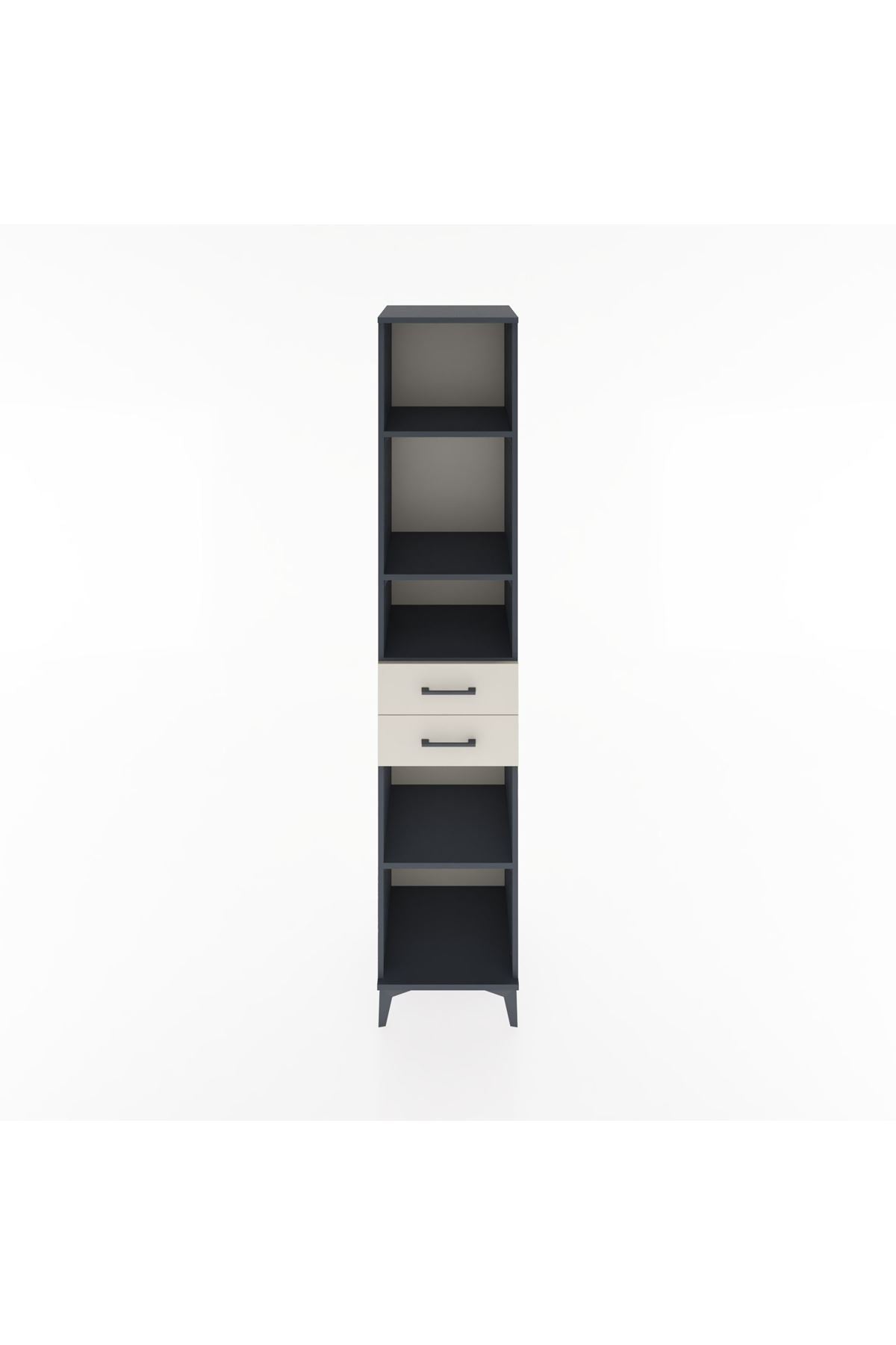 Hyperion Dolap 4 Raflı 2 Çekmeceli 44x44x221 - S61M239V4B