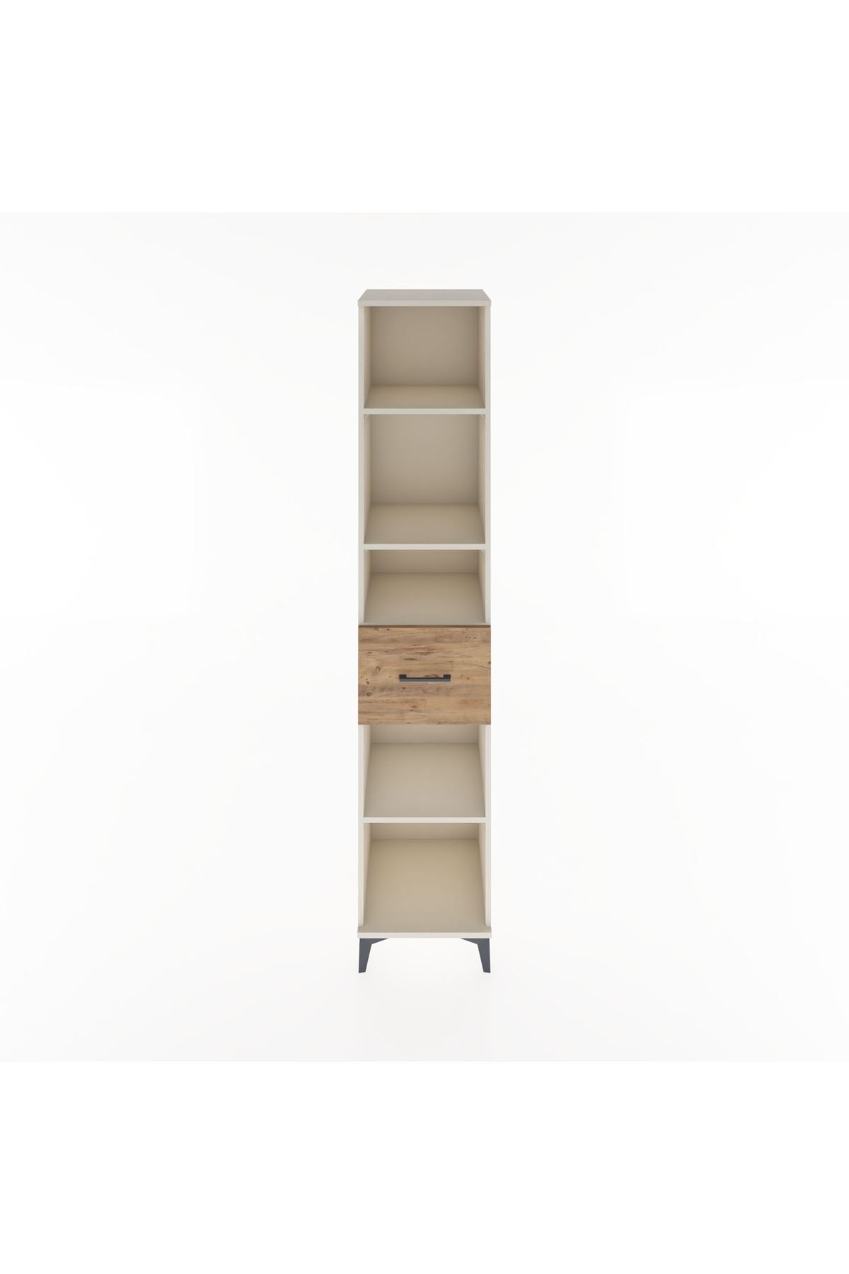 Hyperion Dolap 4 Raflı Tek Çekmeceli 44x44x221 - S61M240V3B