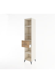 Hyperion Dolap 4 Raflı Tek Çekmeceli 44x44x221 - S61M240V3B