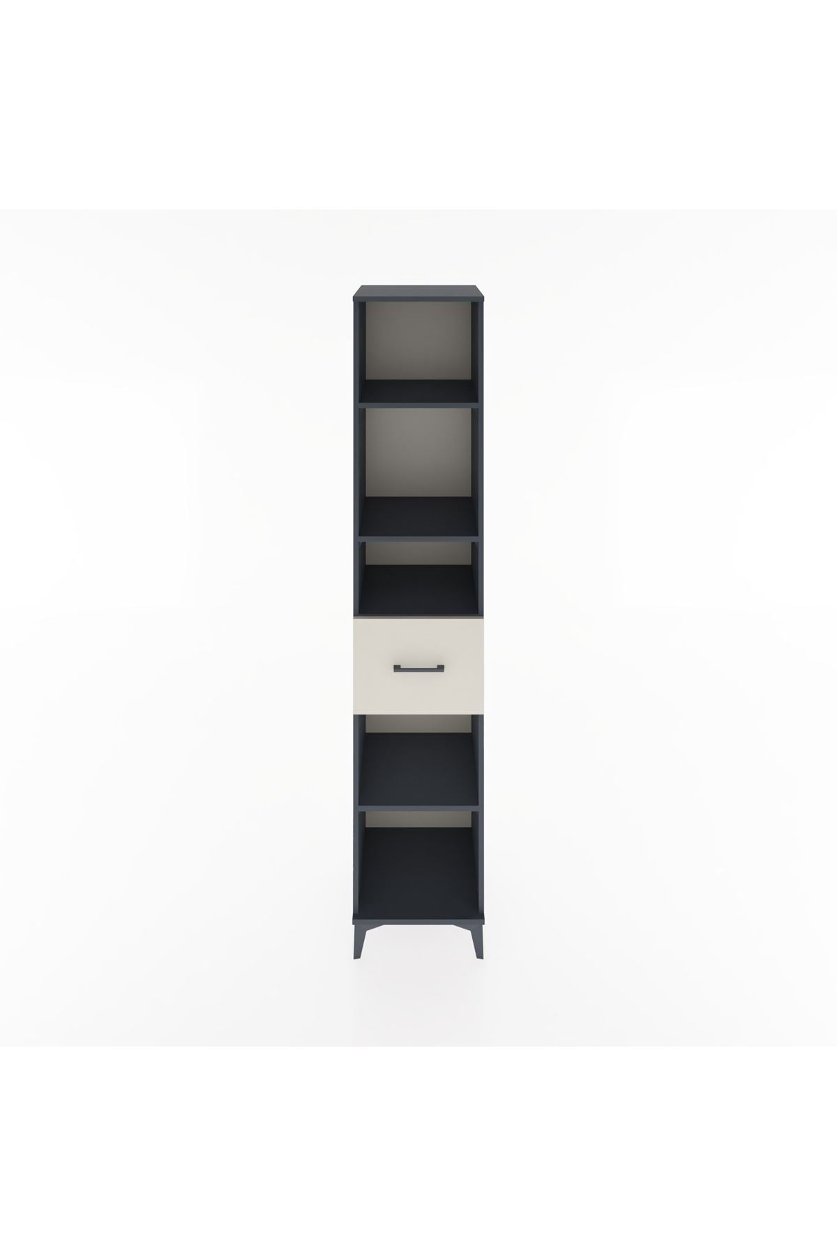 Hyperion Dolap 4 Raflı Tek Çekmeceli 44x44x221 - S61M240V4B