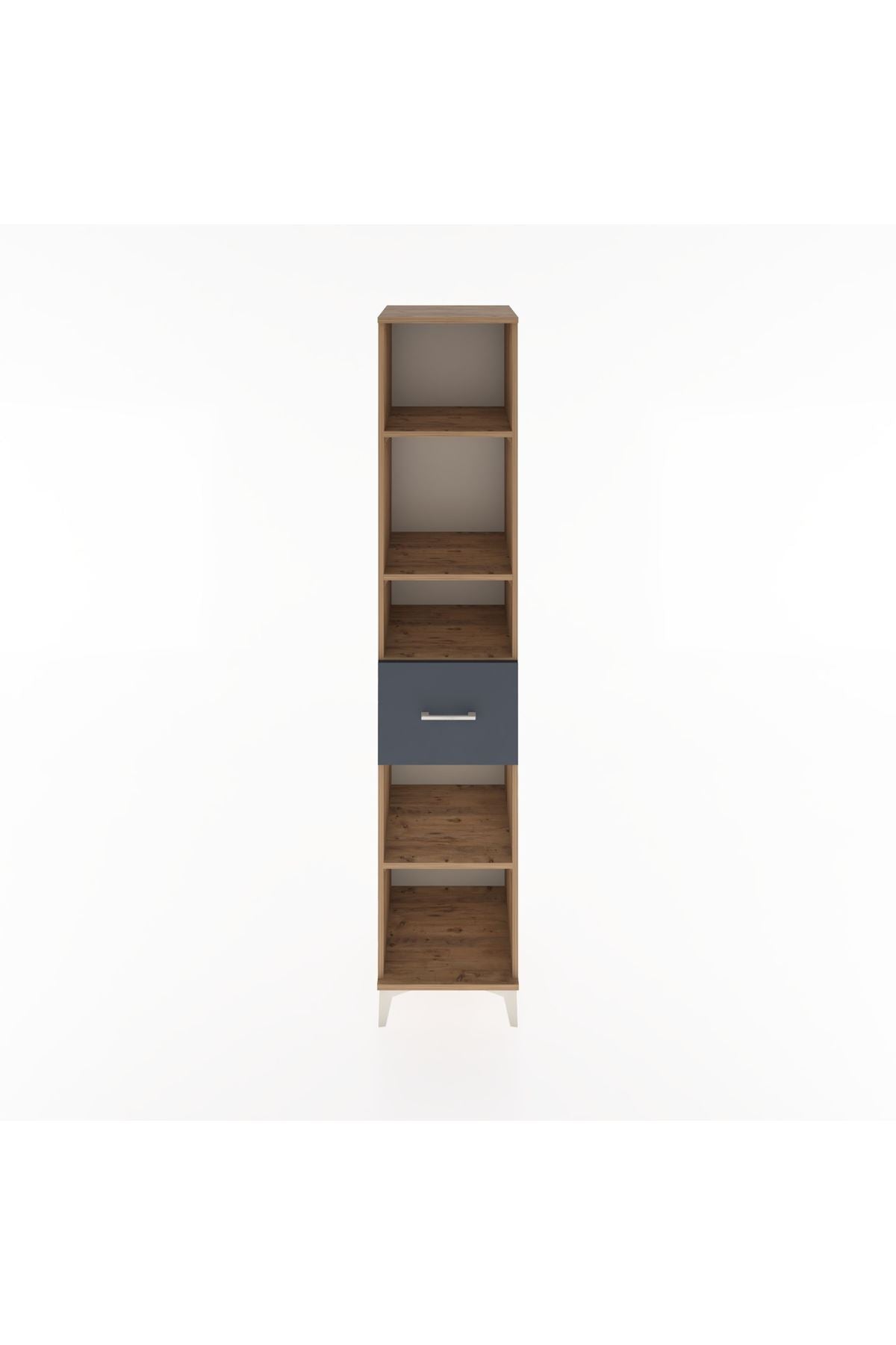 Hyperion Dolap 4 Raflı Tek Çekmeceli 44x44x221 - S61M240V8B