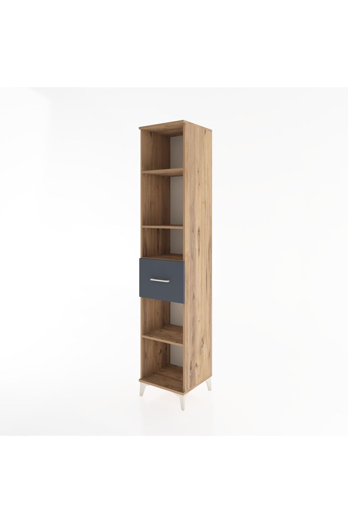 Hyperion Dolap 4 Raflı Tek Çekmeceli 44x44x221 - S61M240V8B