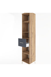 Hyperion Dolap 4 Raflı Tek Çekmeceli 44x44x221 - S61M240V8B