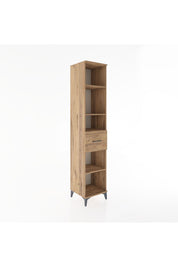 Hyperion Dolap 4 Raflı Tek Çekmeceli 44x44x221 - S61M240V9B