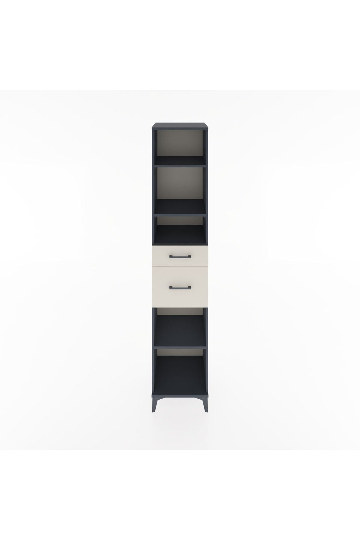 Hyperion Dolap 4 Raflı 2 Çekmeceli 44x44x221 - S61M242V4B